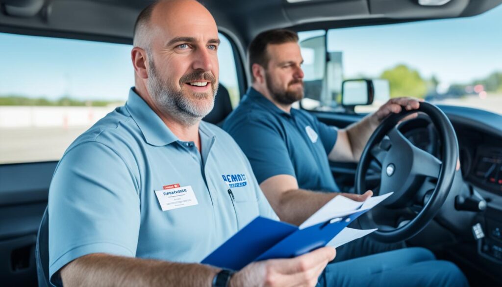 non-CDL driver hiring process