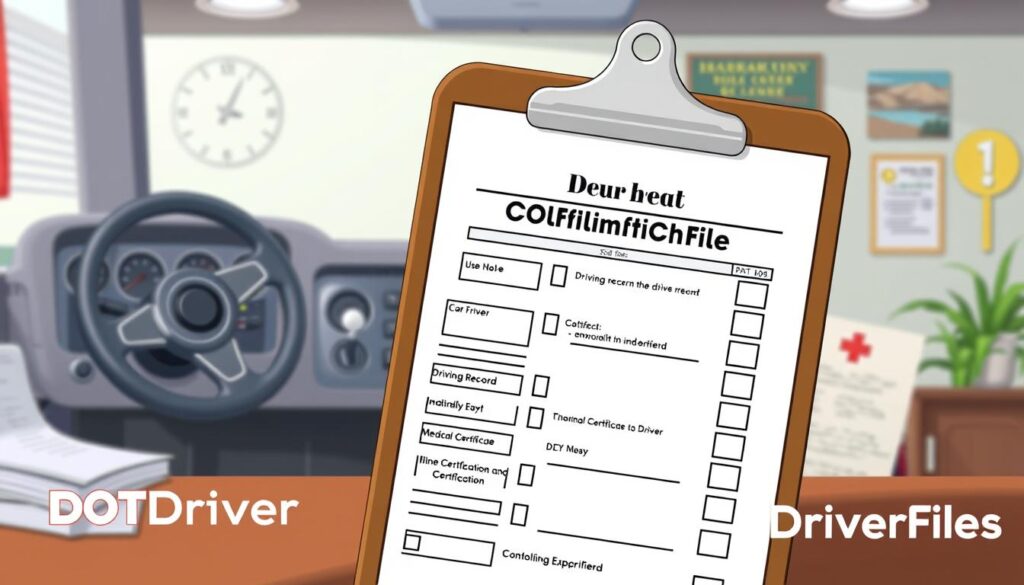 driver qualification file checklist