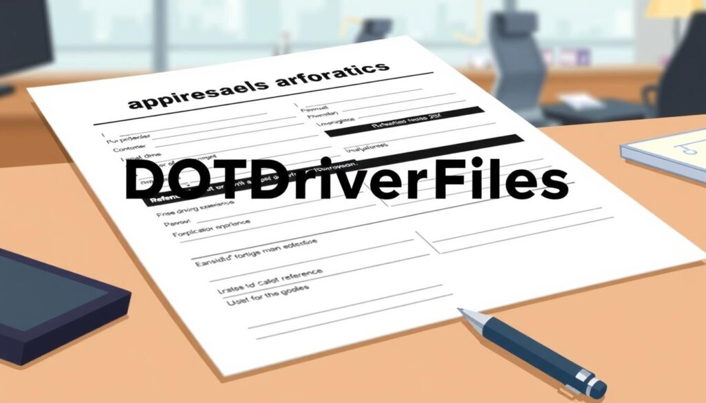 driver application for employment form