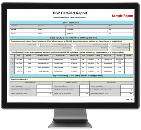 Pre Employment Screening Program Psp On Monitor 2 1