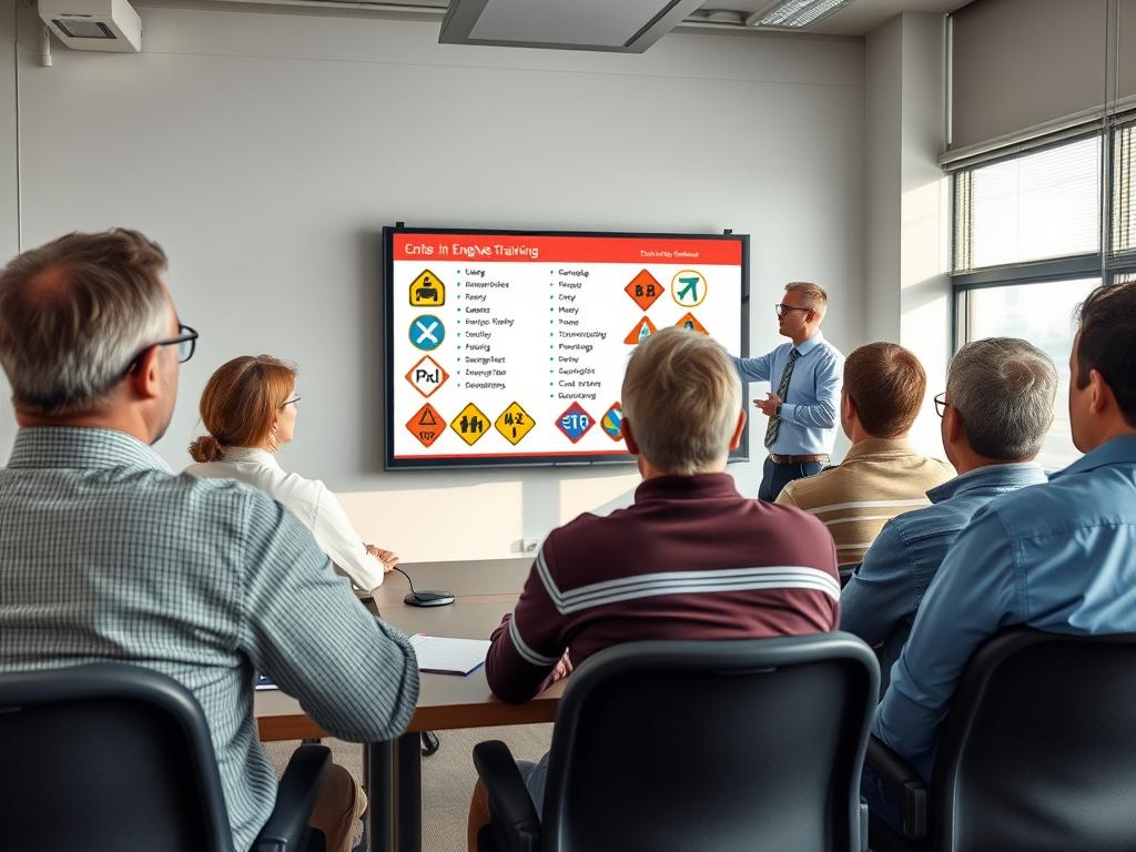 Transportation Company Conducting English Language Proficiency For Cdl Training Session For Transportation Company Conducting English Language Proficiency For Cdl Training Session For Drivers